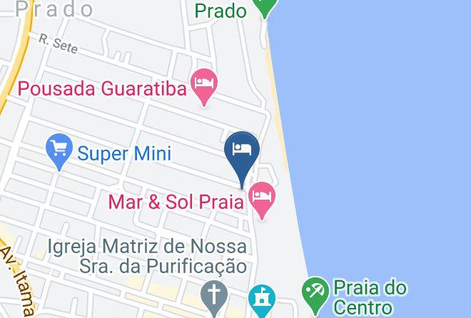 Prado - Pousada Vivenda Da Praia Maps