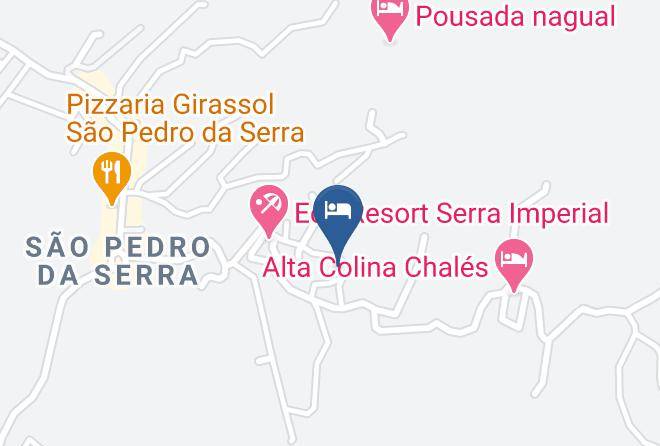 Nova Friburgo - Pousada Vivenda Dos Colibris Maps
