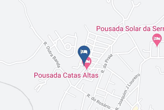 Catas Altas - Pousada Vivendas Da Serra Maps