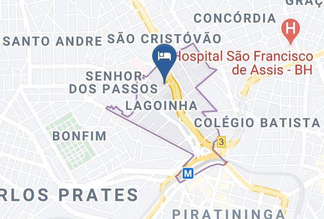 Belo Horizonte - Pousada Vo Celina Maps
