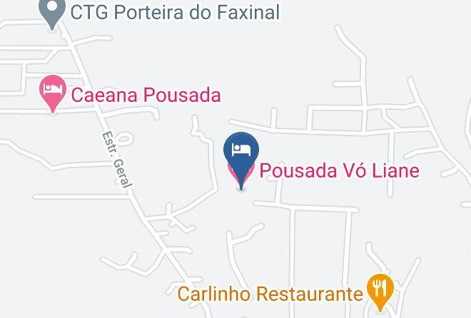 Praia Grande - Pousada Vo Liane Maps