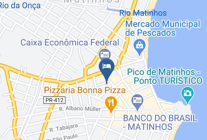 Matinhos - Pousada Volare Maps