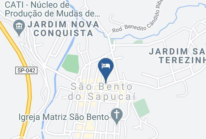 Sao Bento Do Sapucai - Pousada Vovo Hilda Maps
