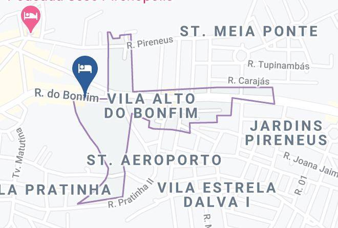 Pirenopolis - Pousada Vovo Laurinda Pirenopolis Maps