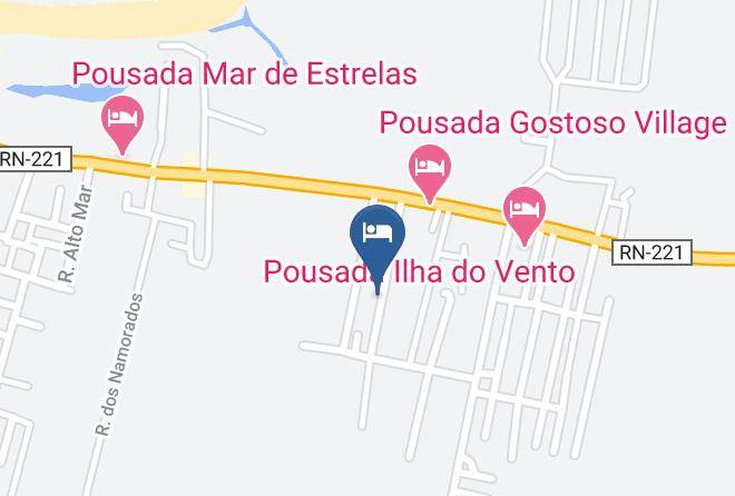 Touros - Pousada White Sand Gostoso Maps