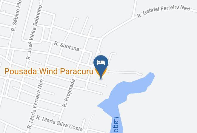 Paracuru - Pousada Wind Paracuru Maps