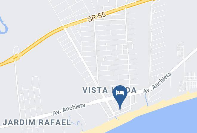 Bertioga - Pousada Xereta Maps