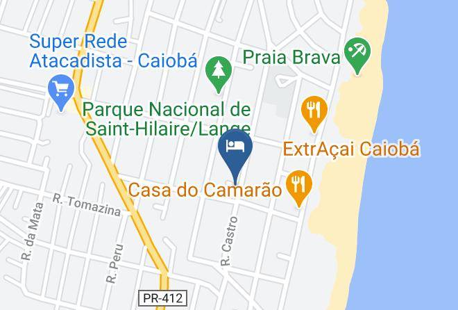 Matinhos - Pousada Zambone Maps
