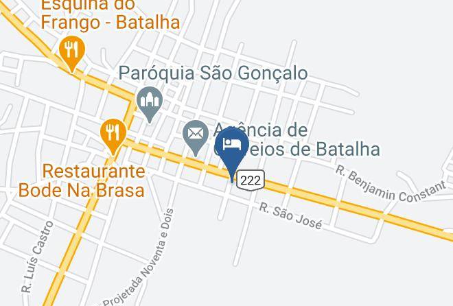Batalha - Pousada Ze De Melo Maps