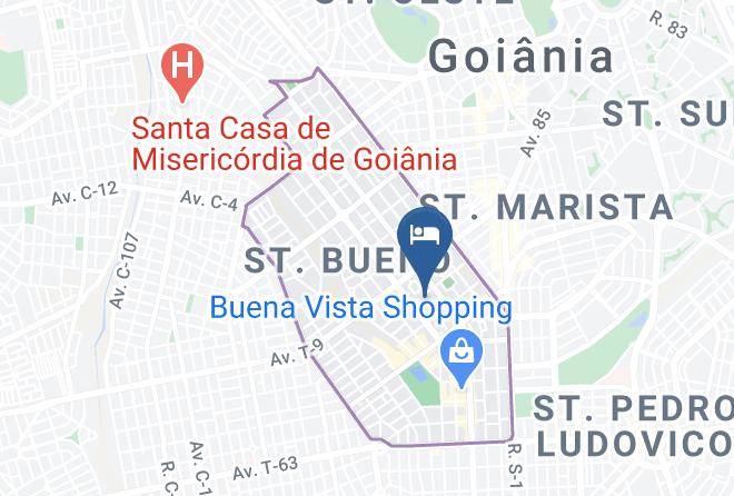 Goiania - Pousada Ze Do Alamin Maps