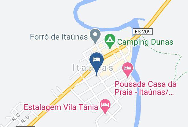 Conceicao Da Barra - Pousada Zimbaue Maps