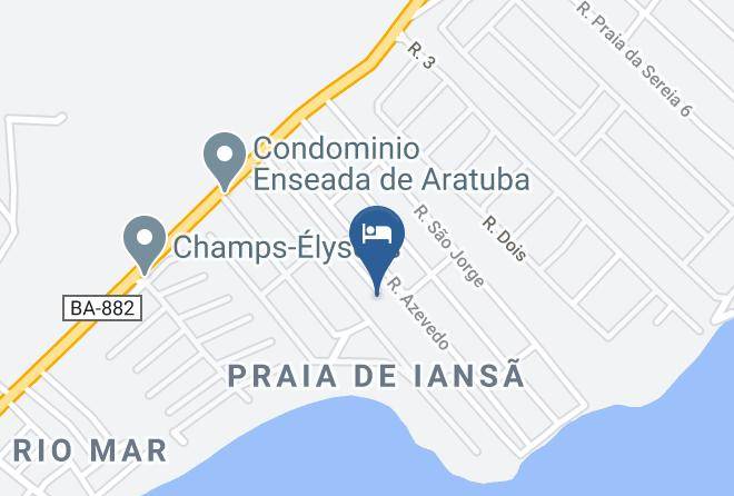 Vera Cruz - Pousada Zimbo Tropical Maps
