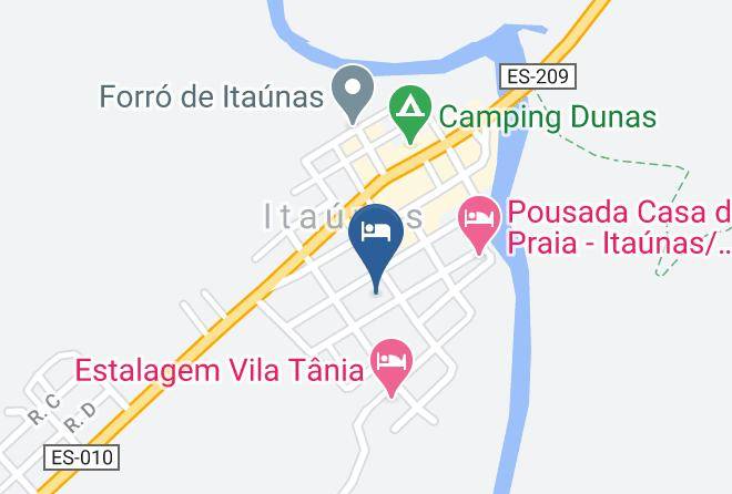 Conceicao Da Barra - Pousadas Carrancas Maps