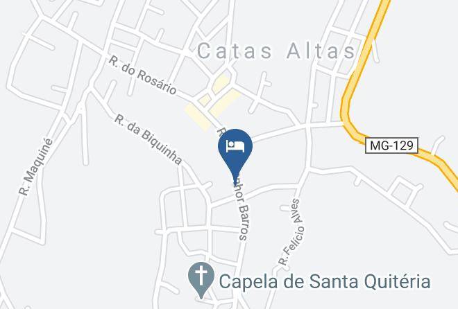 Catas Altas - Pousadas Catas Das Gerais Maps