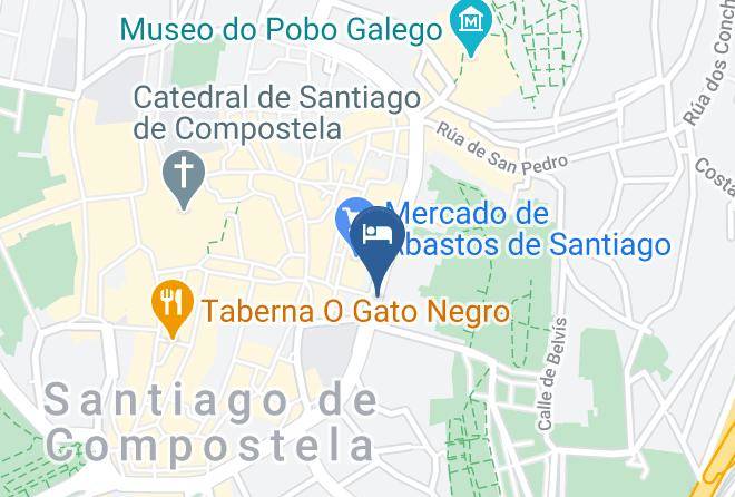 Auna - Pousadas De Compostela Maps