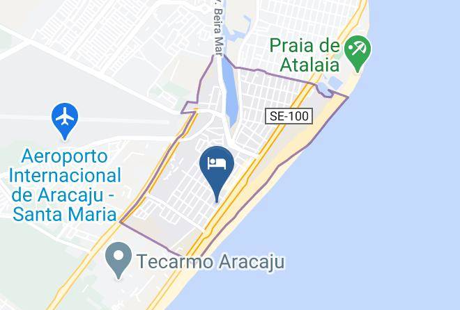 Aracaju - Pousadinha Da Ana Maps