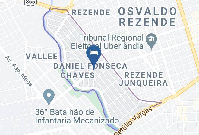 Uberlandia - Pousadinha Da Lili Maps