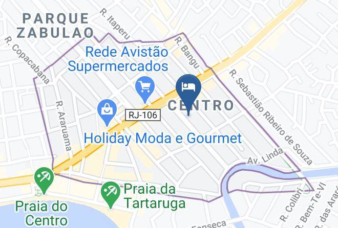 Rio Das Ostras - Pousadinha Da Rany Maps