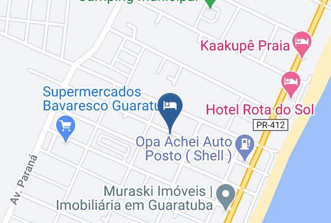 Guaratuba - Pousadinha Guaratuba Maps