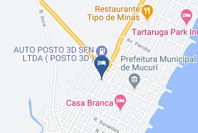 Pousadinha Litoral Map