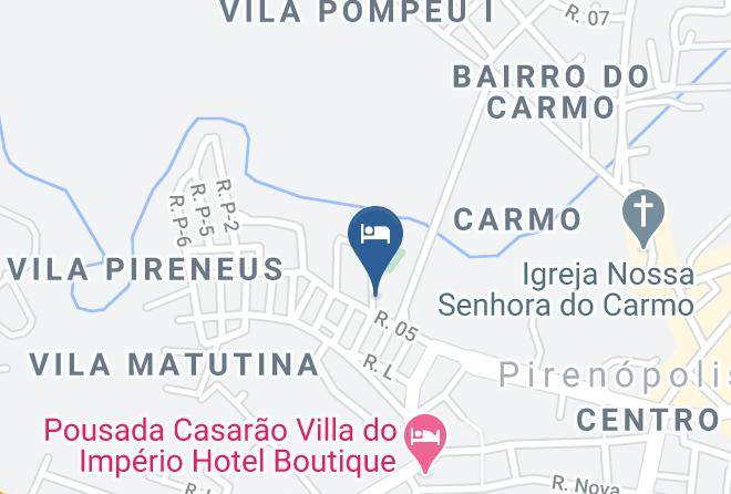 Pirenopolis - Pouso D'braga Maps