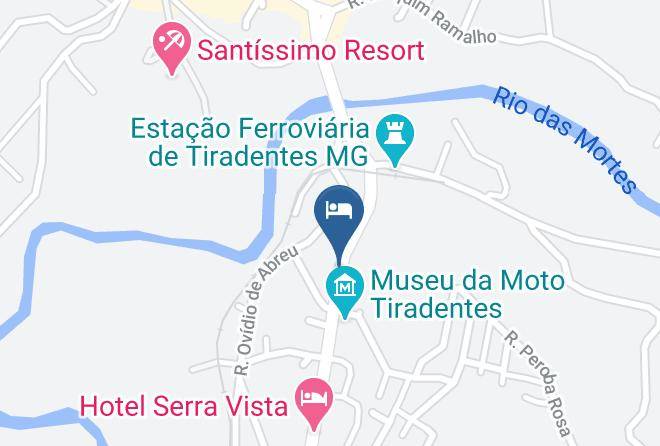 Tiradentes - Pouso Da Luiza Maps
