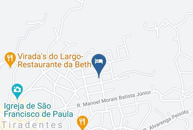 Tiradentes - Pouso Das Abelhas Maps