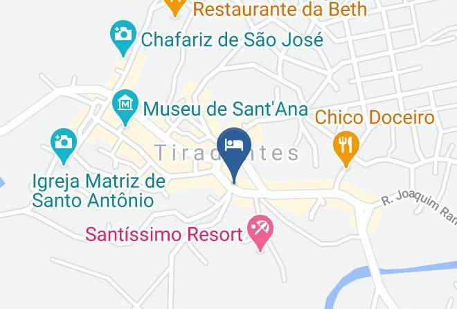 Tiradentes - Pouso Das Gerais Maps
