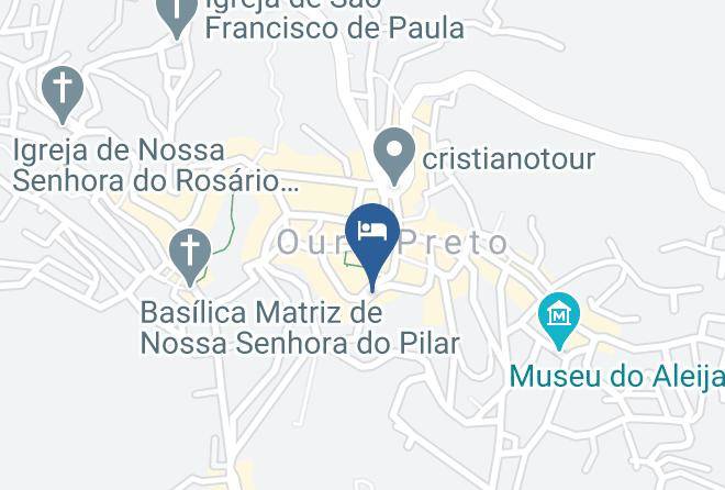 Ouro Preto - Pouso Das Glicinias Maps