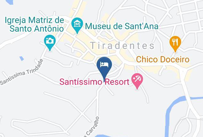 Tiradentes - Pouso De Maria Maps