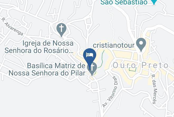 Ouro Preto - Pouso Dos Anjos Maps