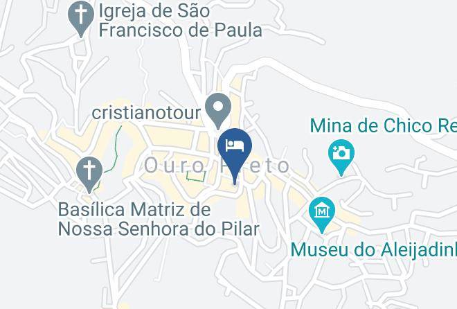 Ouro Preto - Pouso Dos Sinos De Sao Francisco De Assis Maps