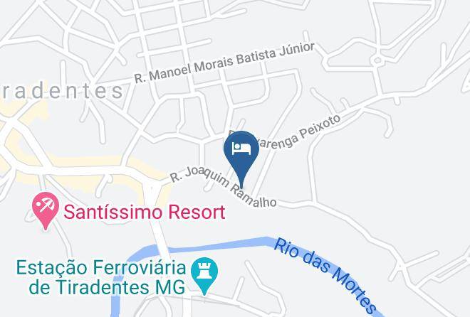 Tiradentes - Pouso Mariazinha Maps