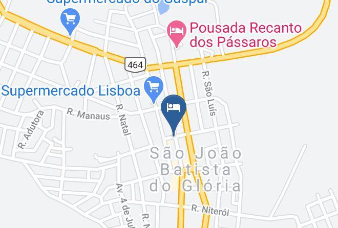 Sao Joao Batista Do Gloria - Pouso Oliveira Maps