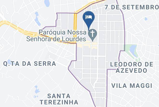 Pouso Santa Helena Centro Map