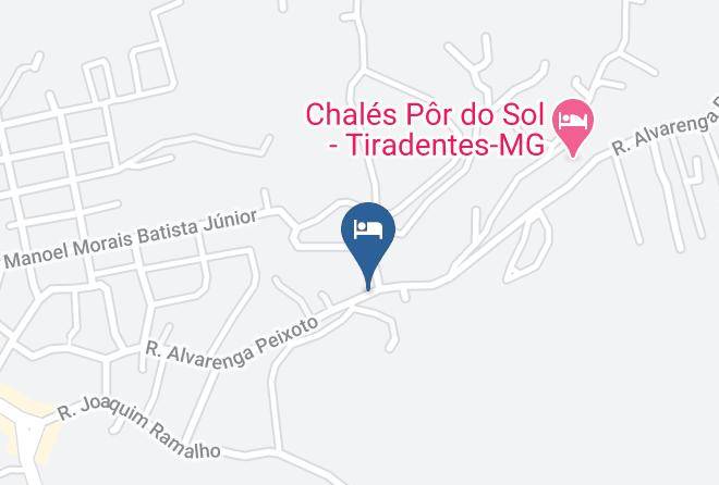 Tiradentes - Pouso Tio Evaldo Maps
