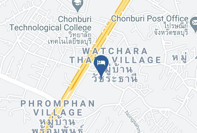 Mueang Chonburi District - Pova Residence Maps