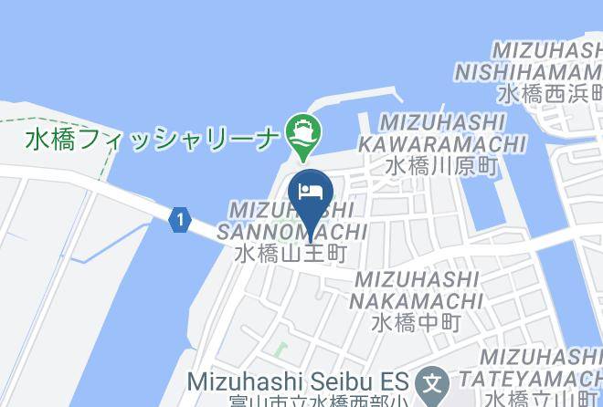 Toyama City - Powder Temple Hotel Maps