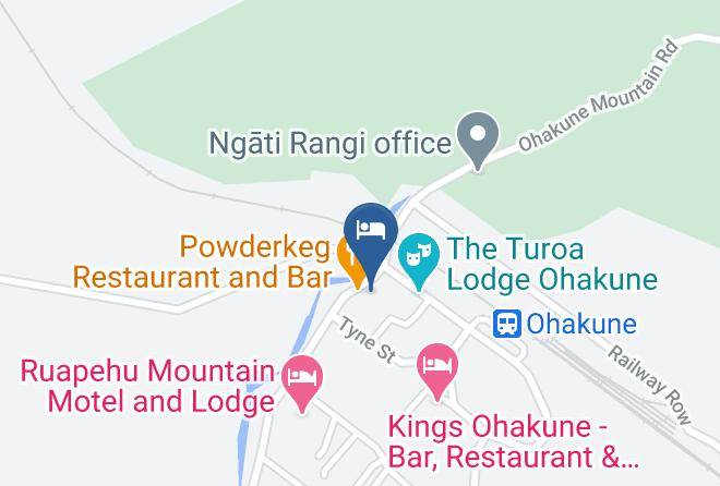Ruapehu - Powderhorn Chateau Maps