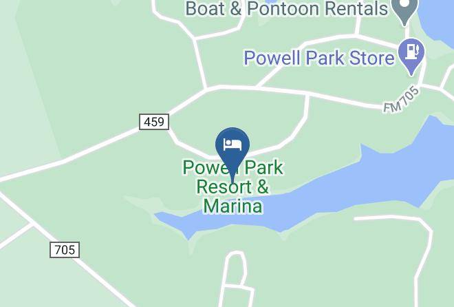 San Augustine - Powell Park Resort & Marina Maps