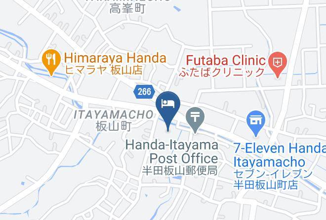 Handa City - Power Bank In Handa Tokoname Hotel Maps