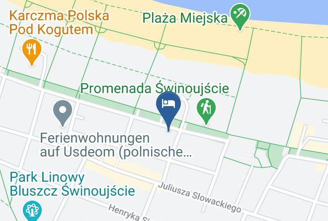 Swinoujscie - Power Engineer Sanatorium Rehabilitation Center Maps