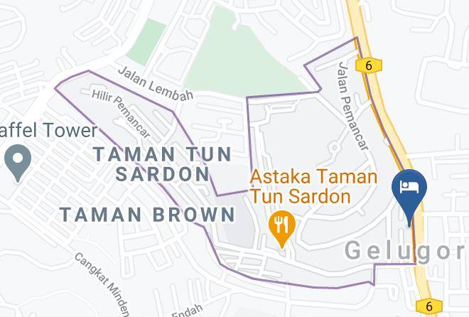 Paya Terubong - Power Hotel Maps