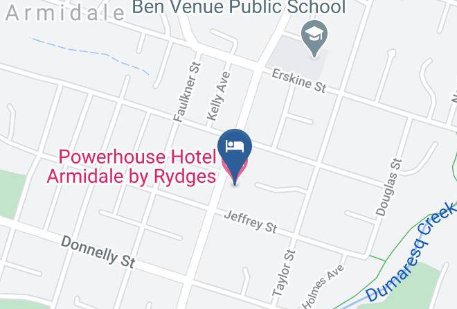 Armidale Regional - Powerhouse Hotel Armidale By Rydges Maps