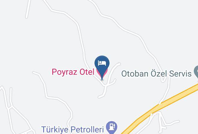 Bodrum - Poyraz Otel Maps