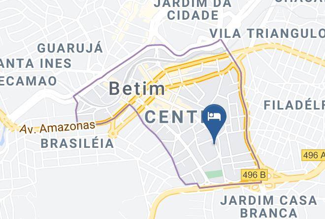 Betim - Pozzobon Hotel Moderno Maps