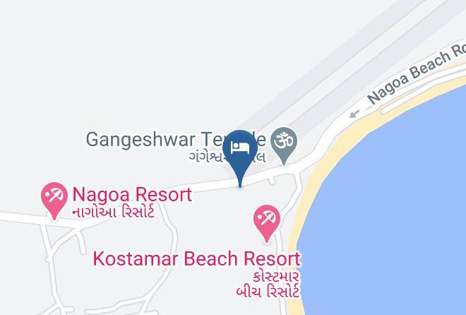 Prabhat Beach Resort Map
