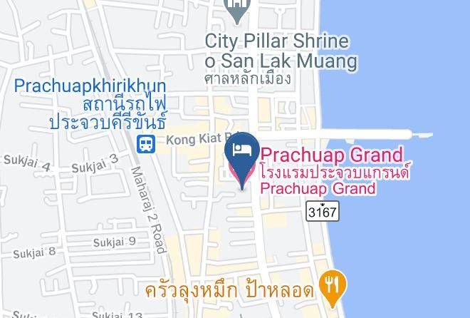 Prachuap Grand Hotel Map