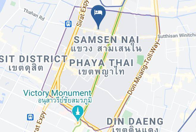 Phaya Thai - Pradipat Hotel Maps