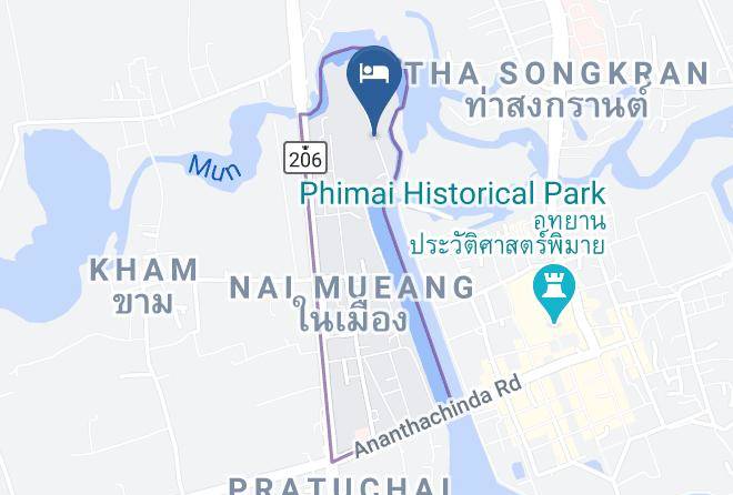 Amphoe Phimai - Praew Place Maps